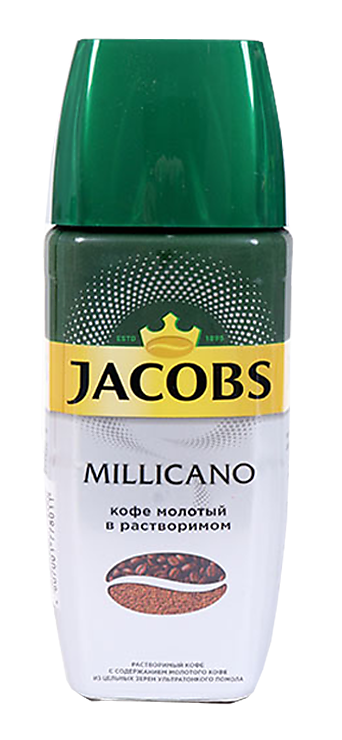 Молотый и растворимый кофе в чем разница. Кофе молотый в растворимом Jacobs Millicano, стеклянная банка, 160 г