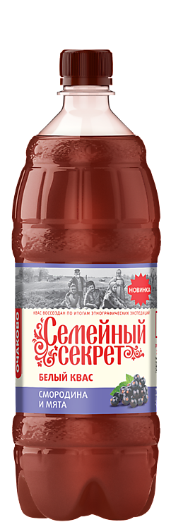 Квас «Семейный секрет» Смородина-мята, 1 л – купить по приятной цене с ...