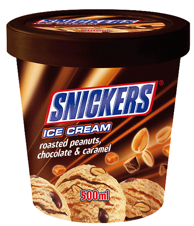 Мороженое snickers