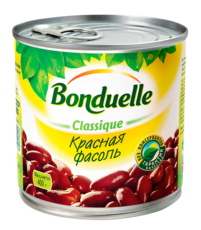 Фасоль «Bonduelle» красная, 400 г – купить по приятной цене с доставкой ...
