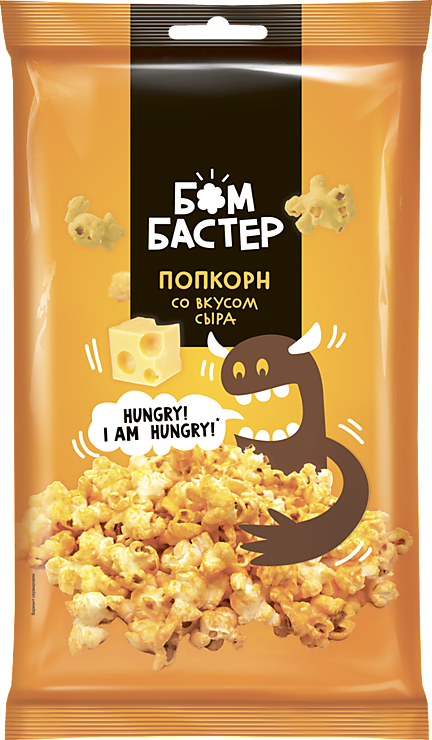 Попкорн «Бомбастер» со вкусом сыра, 80 г – купить по приятной цене с ...