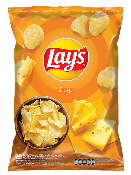 Чипсы "Lay's" рифленые Нежный сыр с луком, 90 г - купить по приятной цене с дост