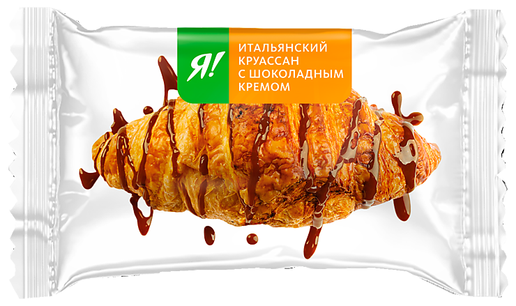 Круассан «Яшкино» с шоколадным кремом, 45 г – купить по приятной цене с ...