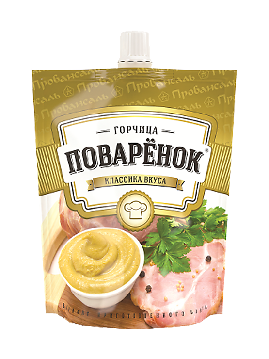 Горчица «Провансаль» Поваренок, 150 г – купить по приятной цене с ...