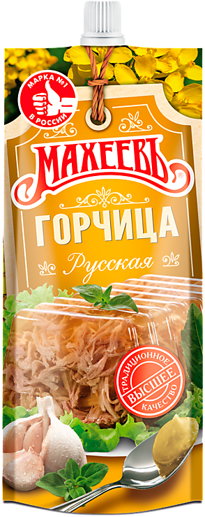 Горчица «Махеевъ» Русская, 140 г – купить по приятной цене с доставкой ...