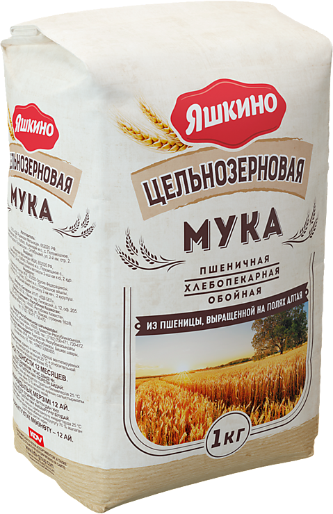 Мука пшеничная цельнозерновая, 1 кг – купить по приятной цене с ...