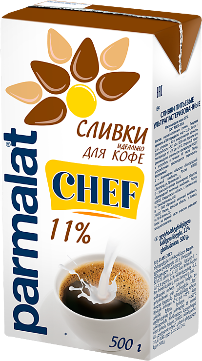 Сливки 11% «Parmalat», 500 г – купить по приятной цене с доставкой на ...