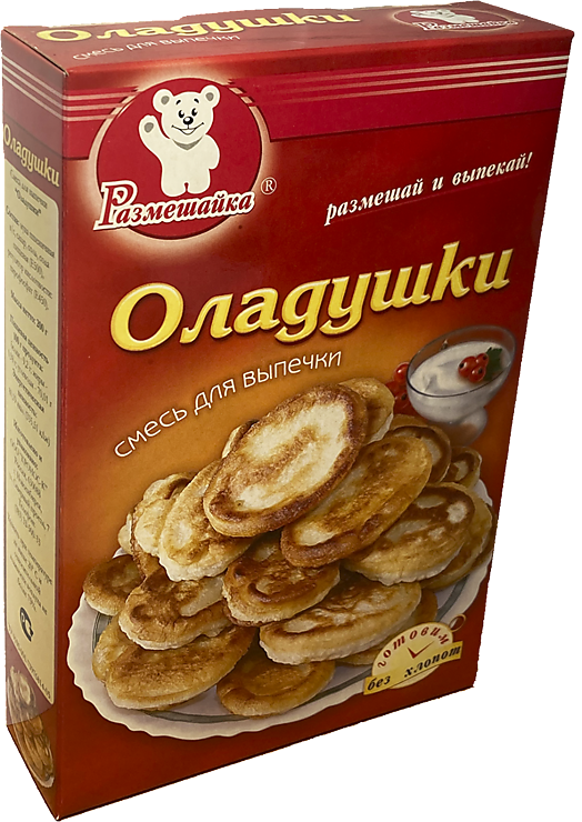 Смесь для выпечки «Размешайка» Оладушки, 200 г – купить по приятной ...