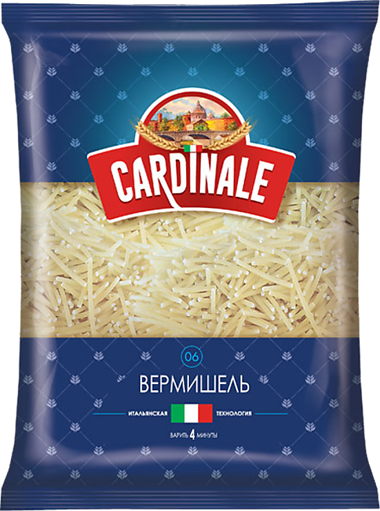 Макаронные изделия «Cardinale» Вермишель, 400 г – купить по приятной ...