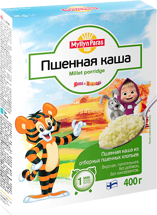 Каша «Тигренок» пшенная, 400 г – купить по приятной цене с доставкой на ...