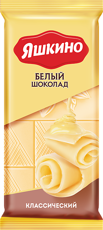 Шоколад «Яшкино» белый, 90 г – купить по приятной цене с доставкой на ...