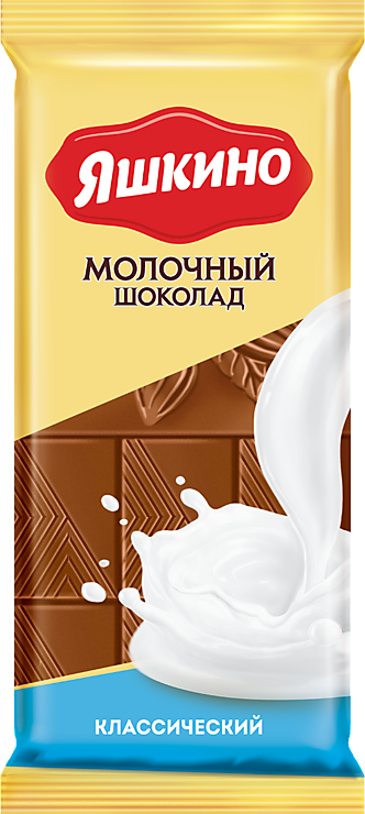 Шоколад «Яшкино» молочный, 90 г – купить по приятной цене с доставкой ...