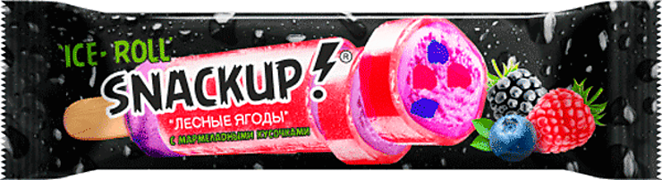 Мороженое «SnackUp» Лесные ягоды, 55 г – купить по приятной цене с ...