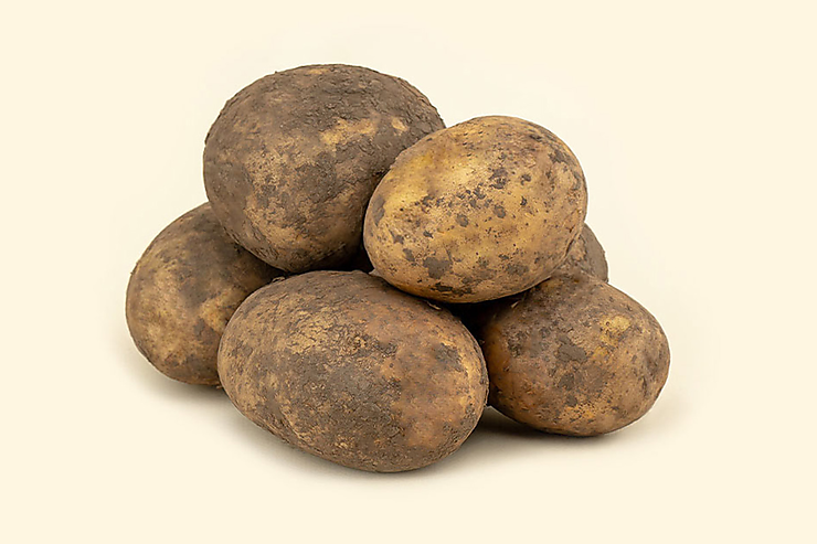 Горький картофель, не зеленый