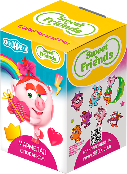 Мармелад жевательный «SweetFriends» Смешарики, 10 г – купить по ...