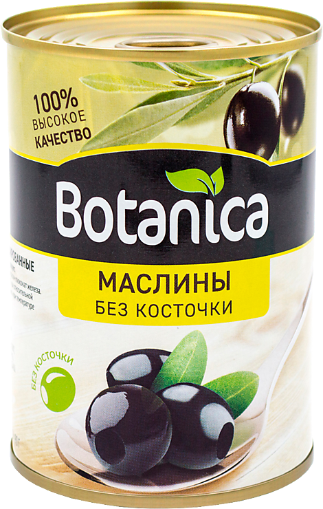 Маслины «Botanica» без косточек, 300 мл – купить по приятной цене с ...