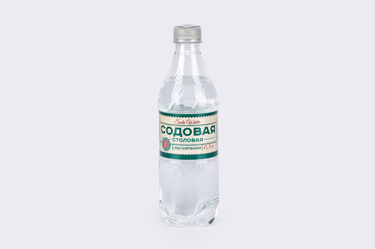 Вода столовая «Содовая» газированная, 500 мл – купить по приятной цене ...