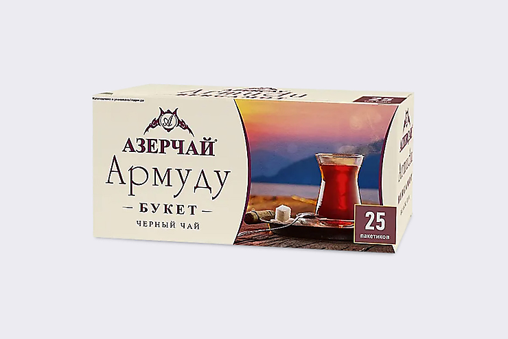 Чай черный «Азерчай» Армуду Букет – купить по приятной цене с доставкой ...