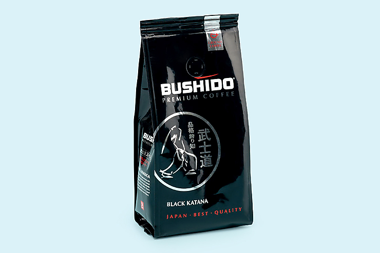 Кофе «Bushido» Black Katana молотый, 227 г – купить по приятной цене с ...