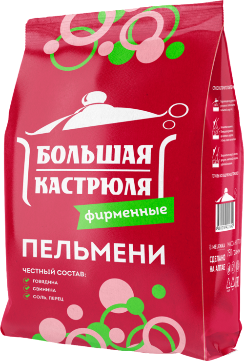 Пельмени «Большая кастрюля» Фирменные, 750 г – купить по приятной цене ...