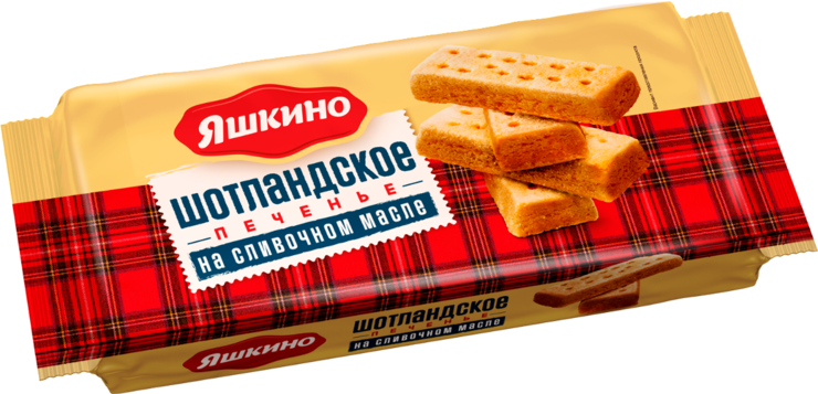 Печенье «Яшкино» Шотландское, на сливочном масле, 235 г – купить по ...