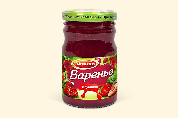 Варенье «Абрико» клубничное, 250 г – купить по приятной цене с ...