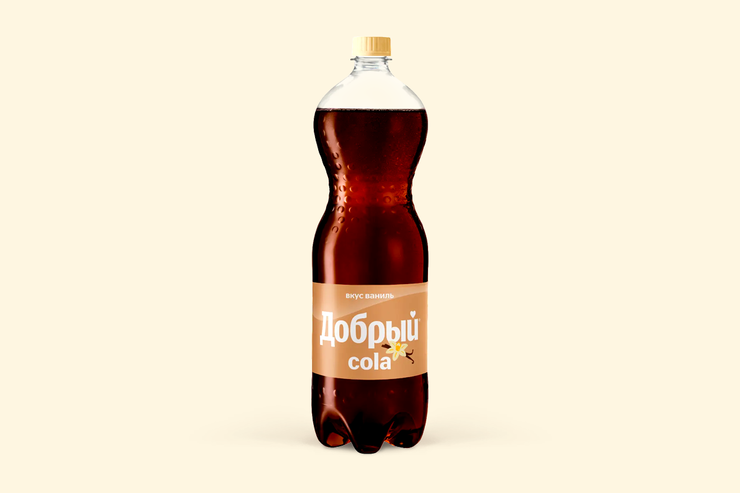 Напиток «Добрый» Cola со вкусом ванили, 1,5 л – купить по приятной цене ...