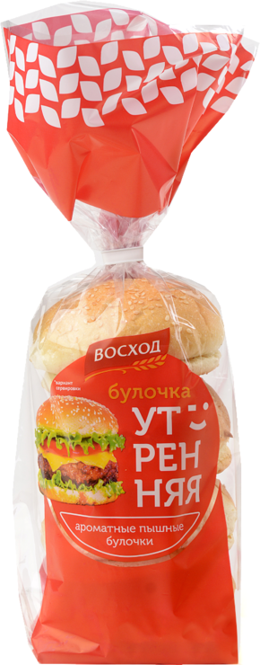 Булочка «Восход» для гамбургера, 240 г – купить по приятной цене с ...