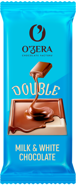 Шоколад «O'Zera» Double Milk & White chocolate, 24 г – купить по ...