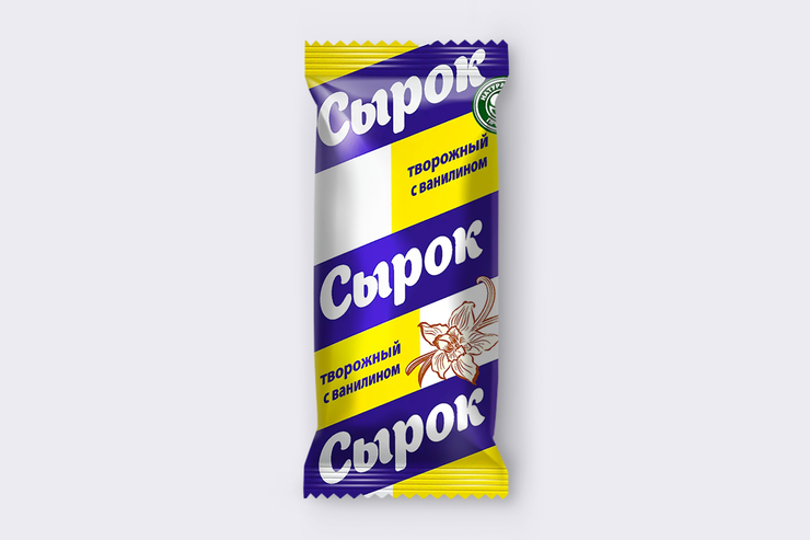 Сырок творожный 16.5% «СЫРКОФФ» с ванилью, 90 г – купить по приятной ...