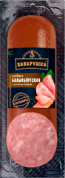 Колбаса «Баварушка» Балыкбургская, 350 г – купить по приятной цене с ...