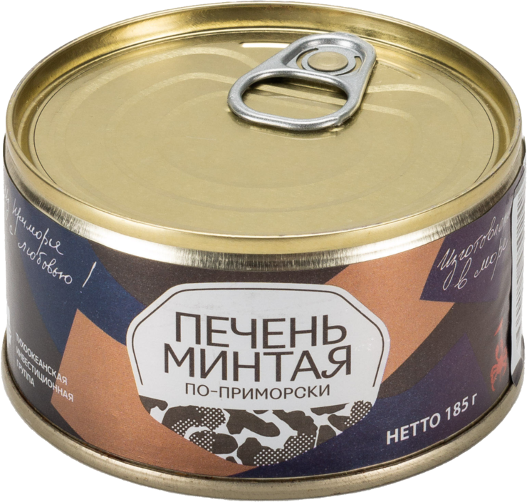 Печень минтая по-приморски, 185 г – купить по приятной цене с доставкой ...