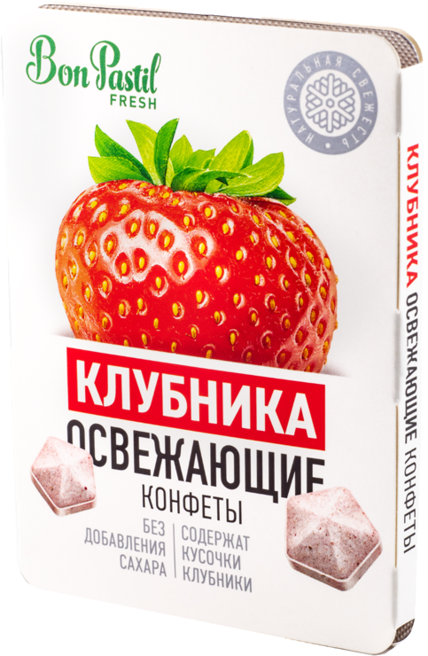 Конфеты освежающие «Bon Pastil FRESH» Клубника, 12 г – купить по ...