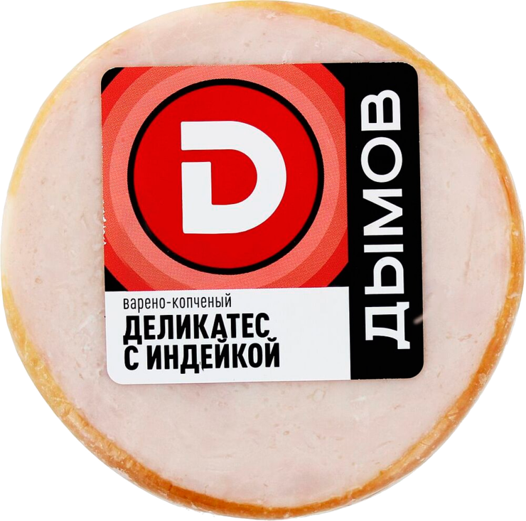 Колбаса «Дымов» Деликатес с индейкой, 400 г – купить по приятной цене с ...