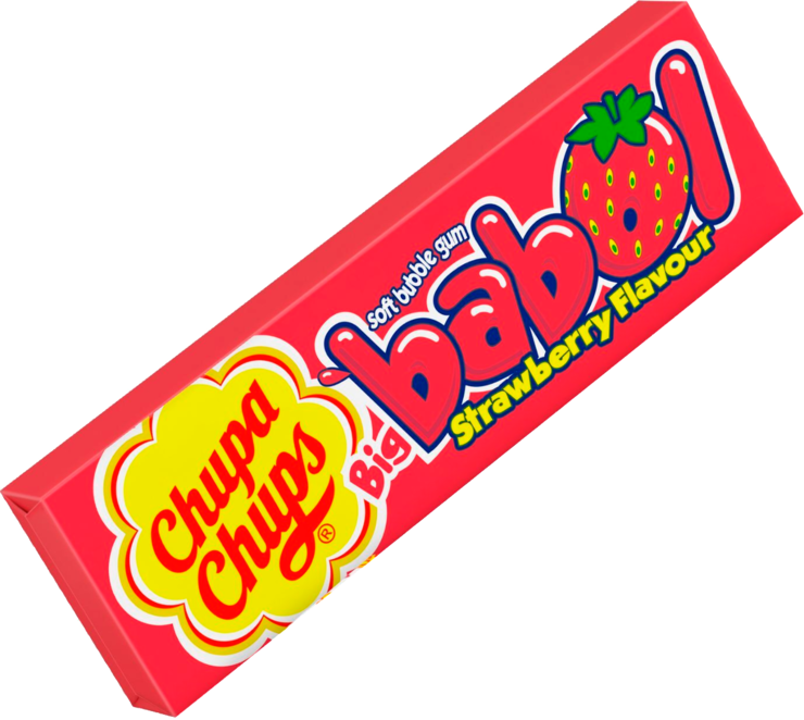 Жевательная резинка «Chupa Chups» Big Babol Клубника, 21 г – купить по ...