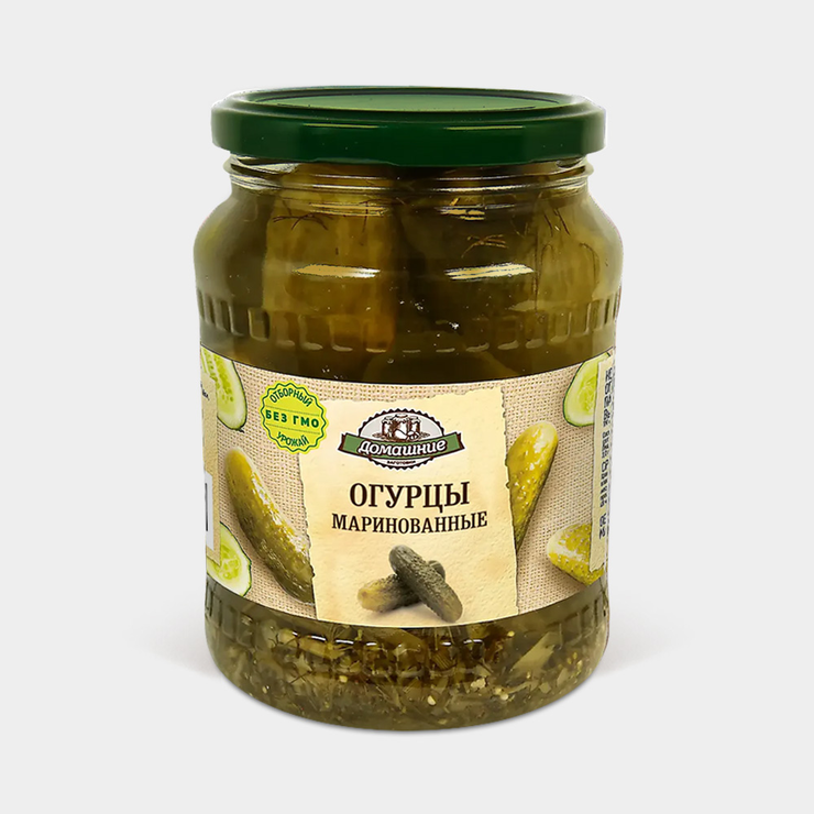 Огурцы «Домашние заготовки» маринованные, 720 мл – купить по приятной ...