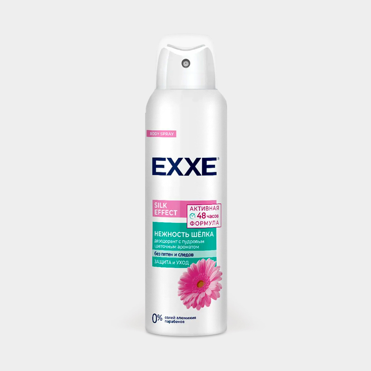 Дезодорант женский «EXXE» Silk effect Нежность шёлка, 150 мл – купить ...