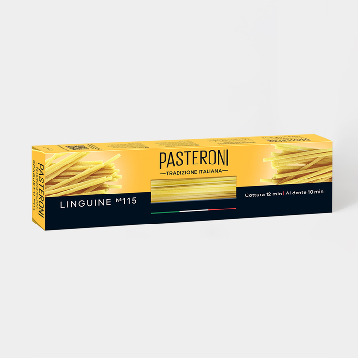 Макаронные изделия «Pasteroni» Лингвини №115, 400 г – купить по ...