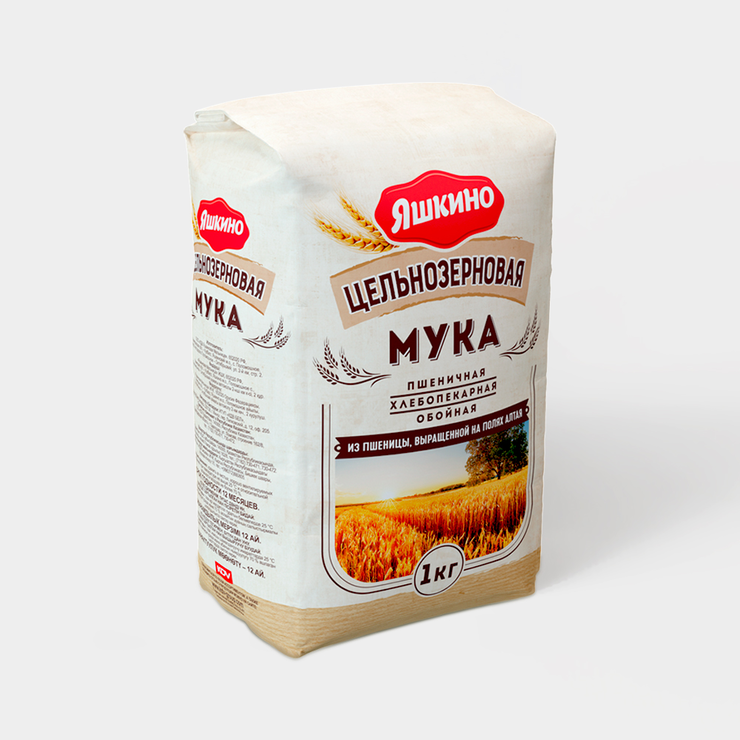 Мука пшеничная цельнозерновая, 1 кг – купить по приятной цене с ...