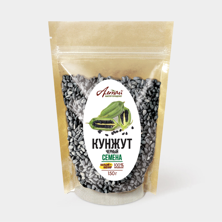 Кунжут черный «Алтай натур продукт», 150 г – купить по приятной цене с ...