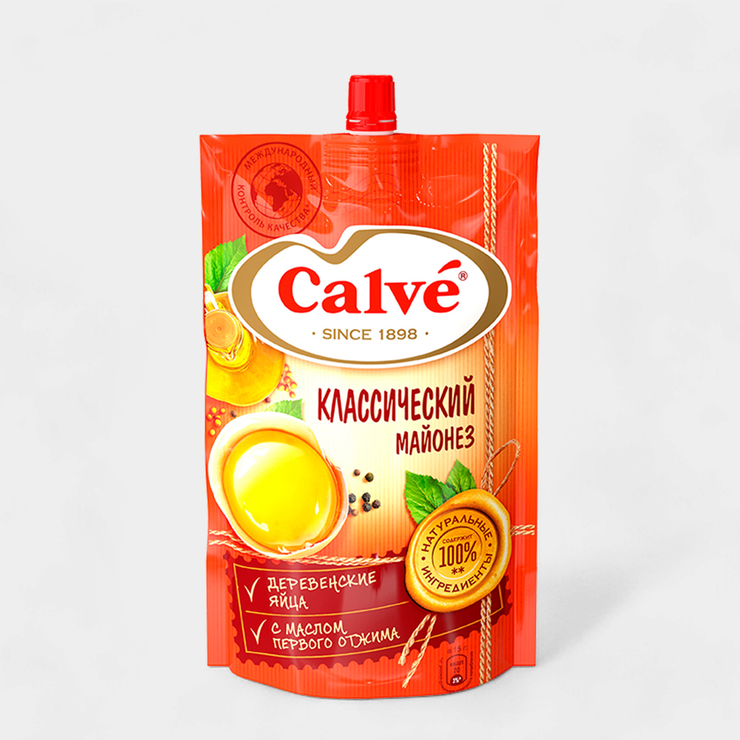 Майонез «Calve» Классический, 700 г – купить по приятной цене с ...