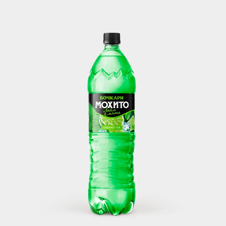 Напиток газированный «Бочкари» Мохито, мята-лайм, 1,3 л – купить по ...
