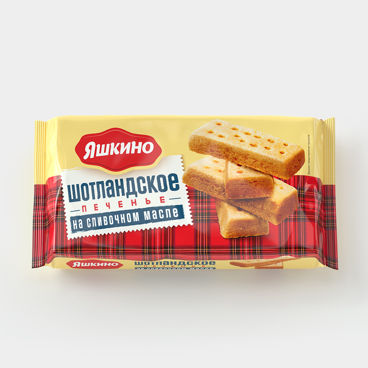 Печенье «Яшкино» Шотландское, на сливочном масле, 235 г – купить по ...