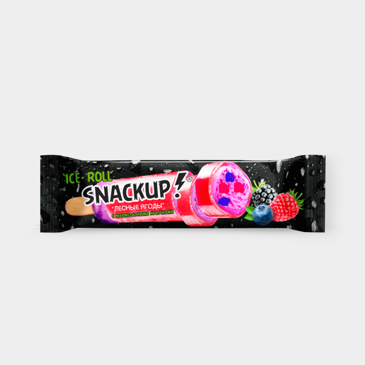 Мороженое«SnackUp»Лесныеягоды,55г