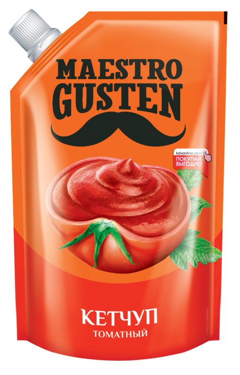Кетчуп «Maestro Gusten» томатный, 400 г