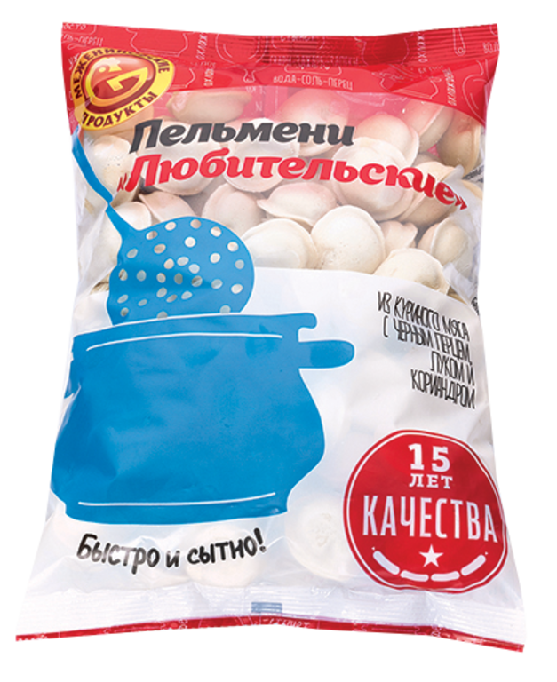 Пельмени «Межениновские продукты» Любительские, 1 кг