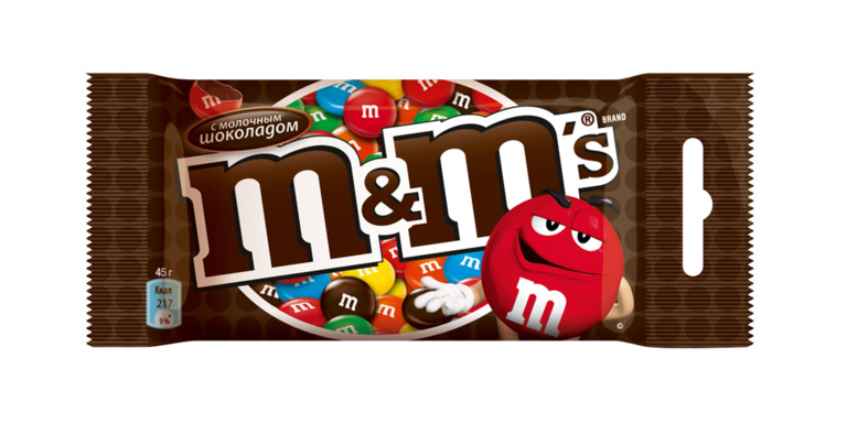 Драже «M&M's» шоколад, 45 г