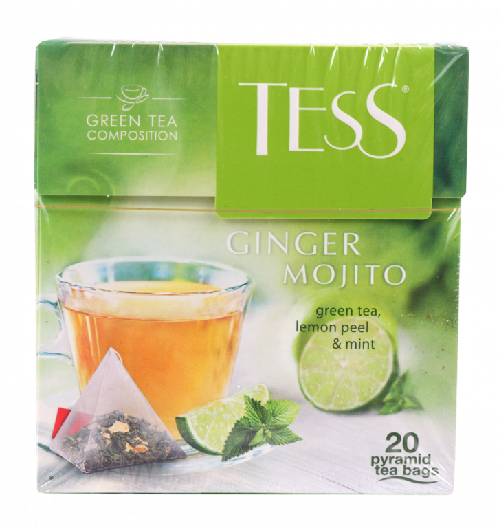 Чай зеленый «Tess» Ginger mohito, 36 г