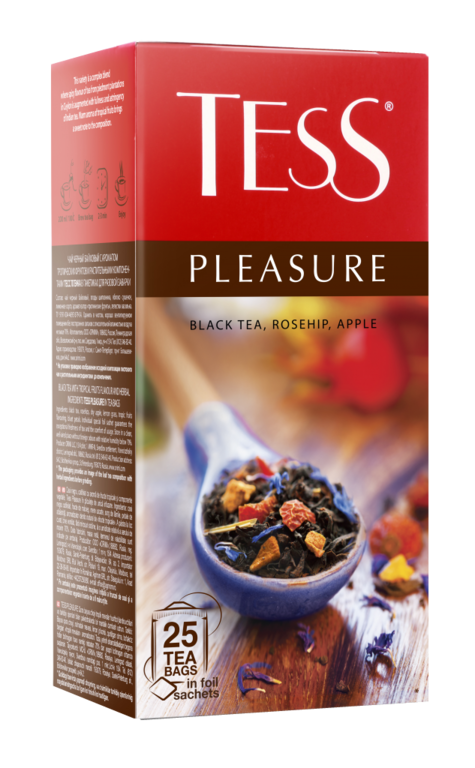 Чай черный «Tess» Pleasure, 25 пакетиков