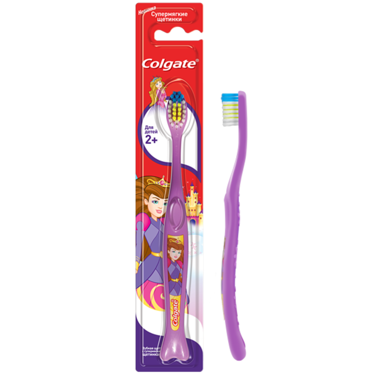 Зубная щетка для детей «Colgate» супермягкая
